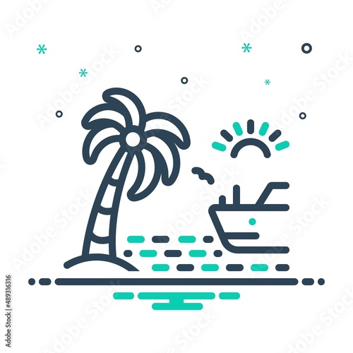 Mix icon for coast