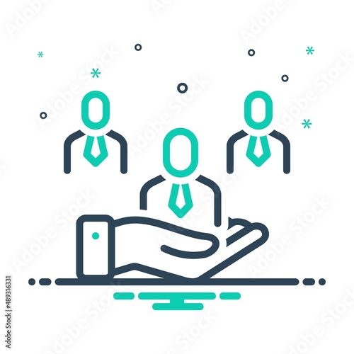 Mix icon for placement