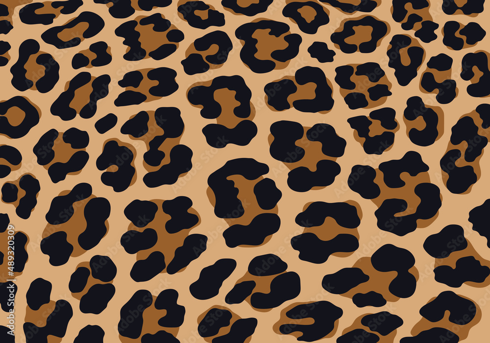 Naklejka premium Leopard, Cheetah Seamless Print Pattern for printing, cutting, and crafts. Digital download Files are for personal and small business commercial use.