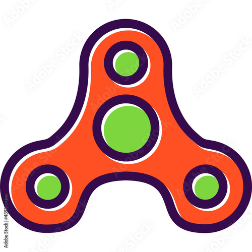 fidget spinner icon