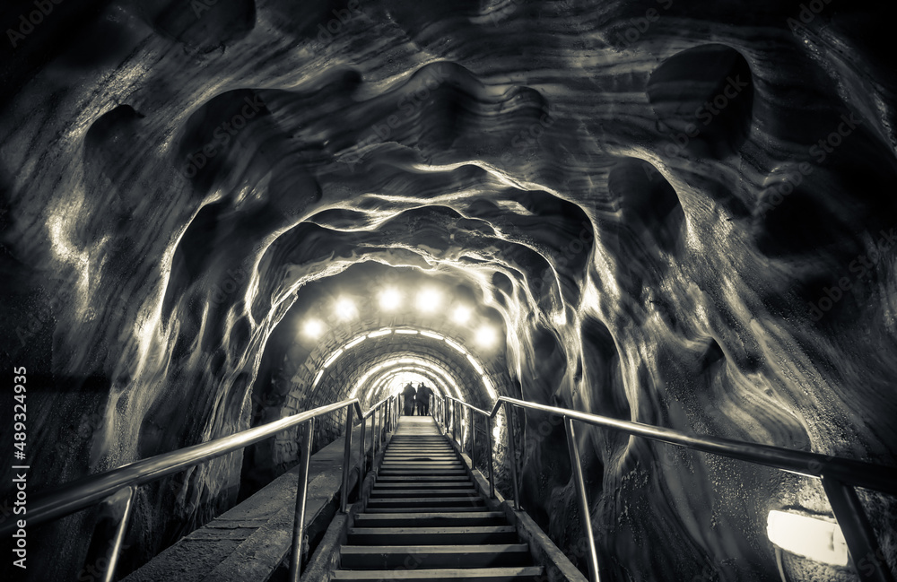 Fototapeta premium Salt mine corridor