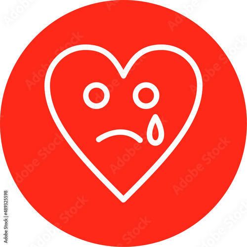 Sad Tear Icon