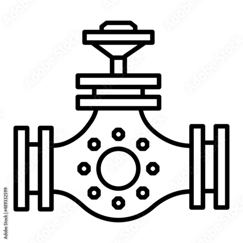 Pressure Control Valves Vector Icon Design, crude oil and natural  Liquid Gas Symbol, Petroleum  and gasoline Sign, power and energy market stock illustration, Gaseous flow or special Valve Concept, 