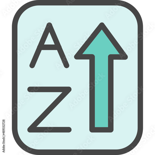 Sort Alpha Up Icon