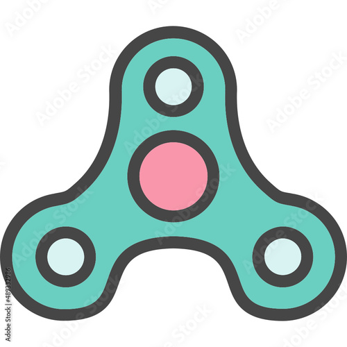 fidget spinner icon