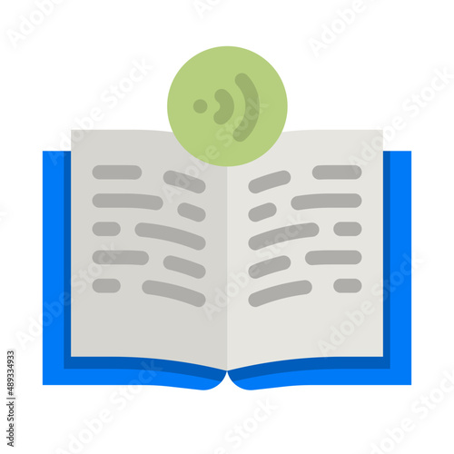 ereader flat icon