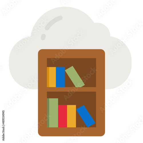library flat icon
