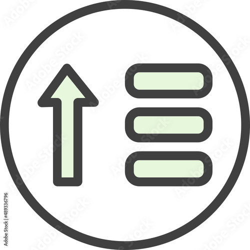 Sort Amount Up Icon