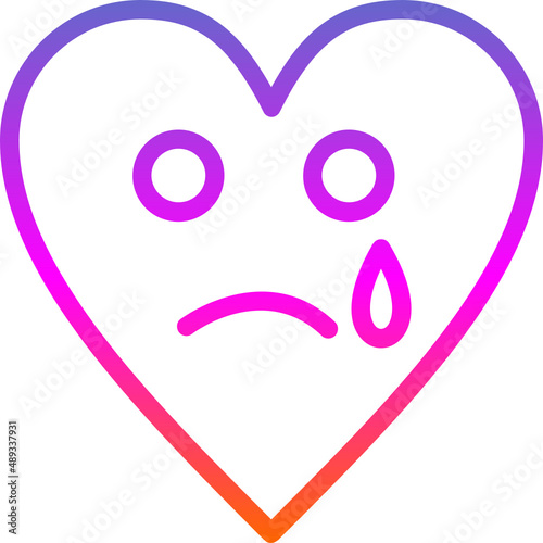 Sad Tear Icon