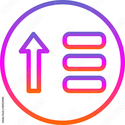 Sort Amount Up Icon