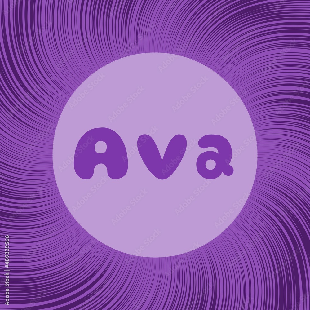 The female name is Ava. Background with the inscription - Sofia. A postcard for Ava. Congratulations for Ava. The female name is Ava. Background with the inscription - Sofia. A postcard for Ava. Congratulations for Ava.