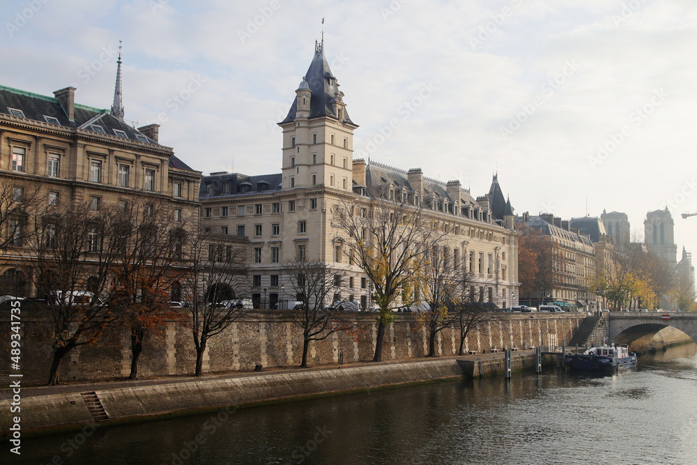 The palace of Justice, Conciergerie, Paris, France	