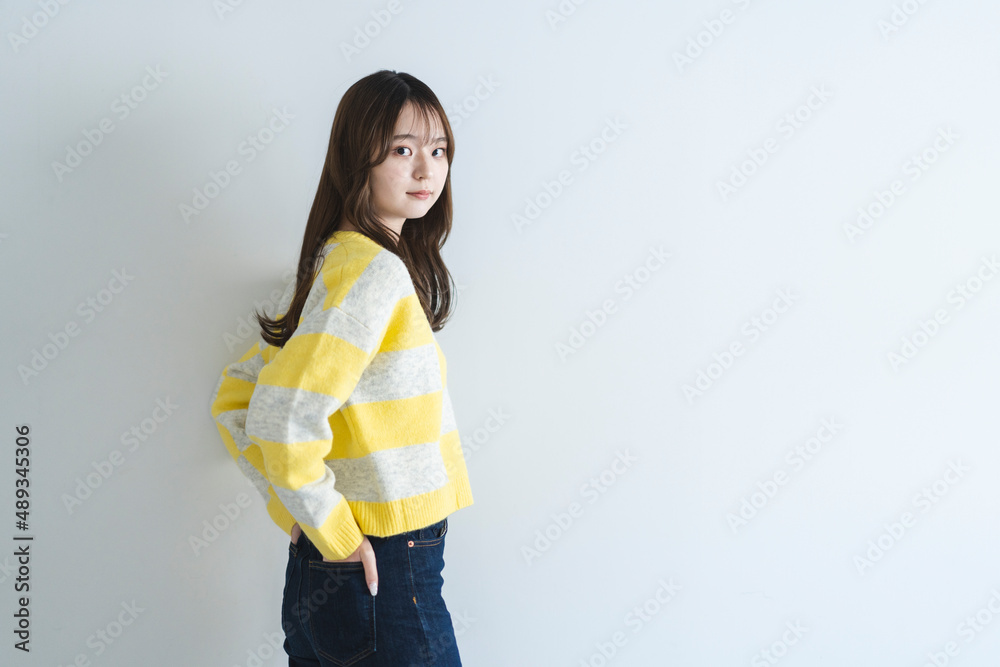 爽やかな女性 爽やかな女性