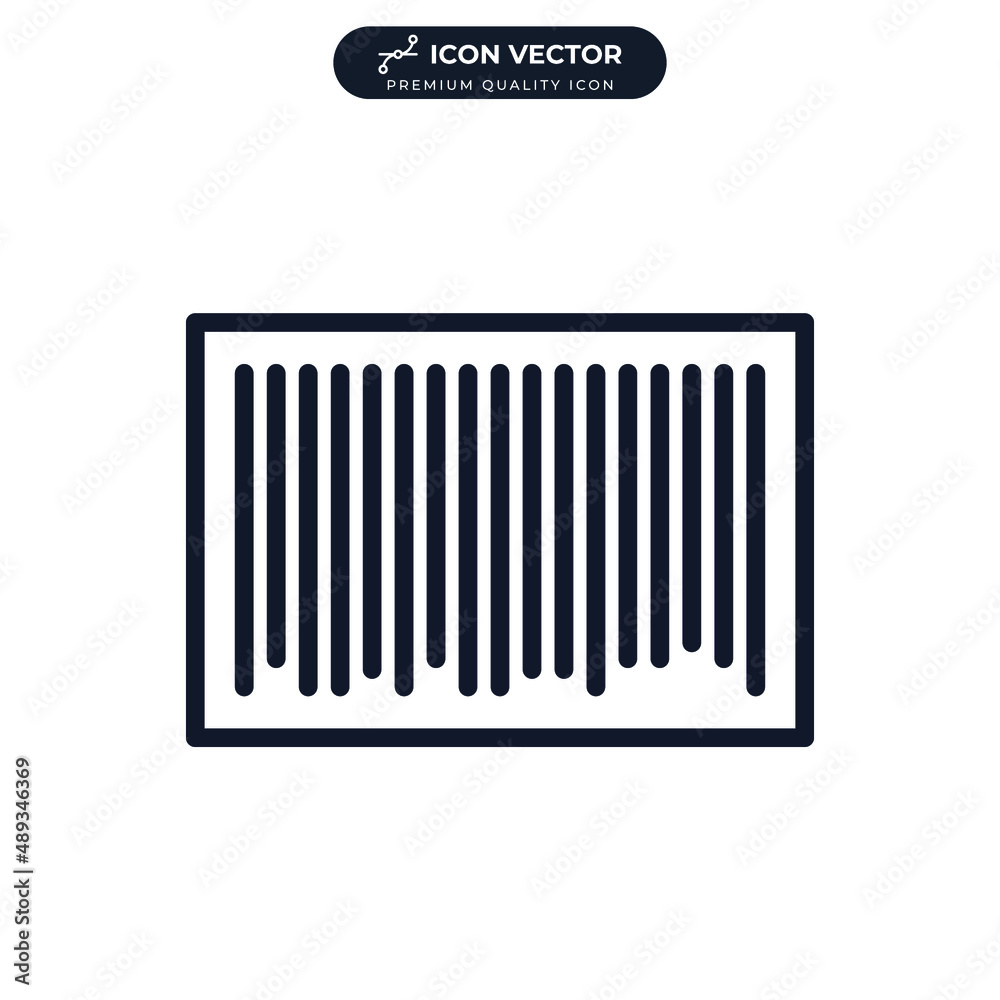 barcode icon symbol template for graphic and web design collection logo vector illustration barcode icon symbol template for graphic and web design collection logo vector illustration