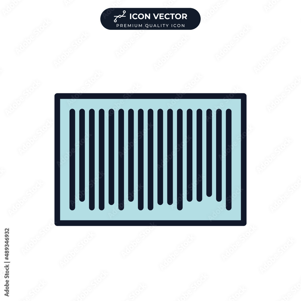 barcode icon symbol template for graphic and web design collection logo vector illustration barcode icon symbol template for graphic and web design collection logo vector illustration