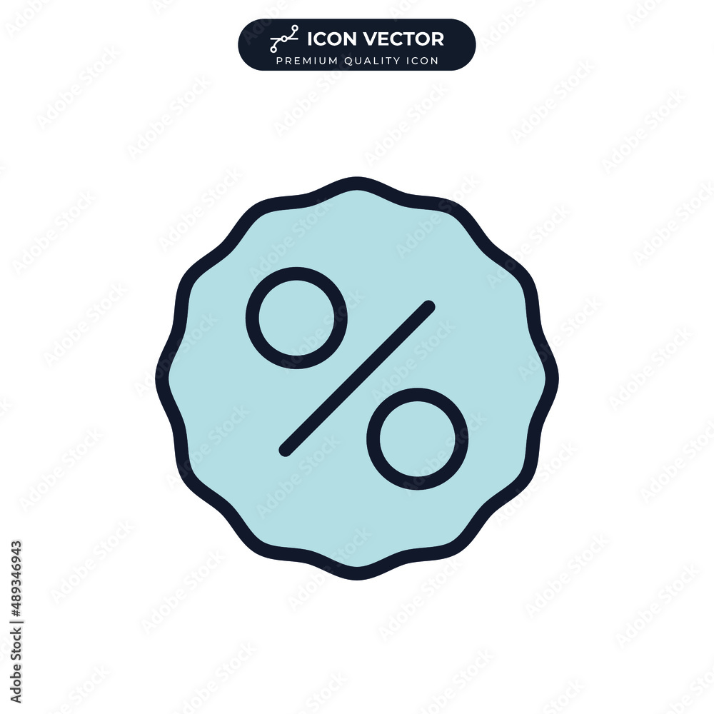 discount icon symbol template for graphic and web design collection logo vector illustration discount icon symbol template for graphic and web design collection logo vector illustration