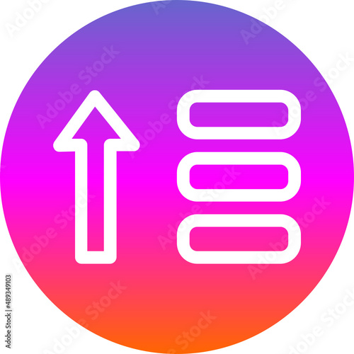 Sort Amount Up Icon