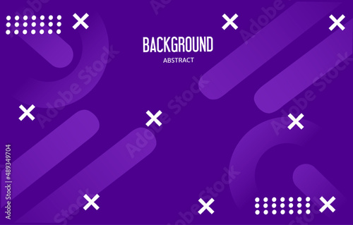 Modern purple abstract geometric background
