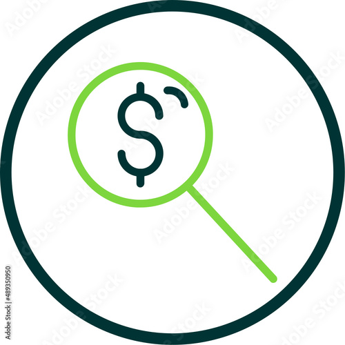 Search Dollar Icon