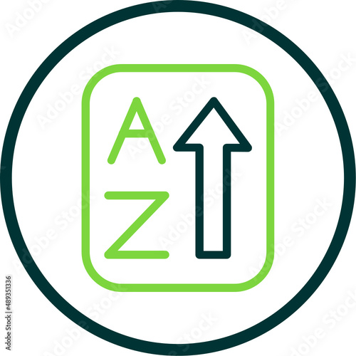 Sort Alpha Up Icon