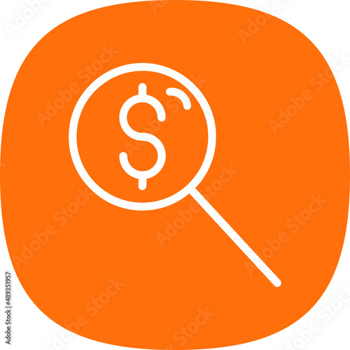 Search Dollar Icon