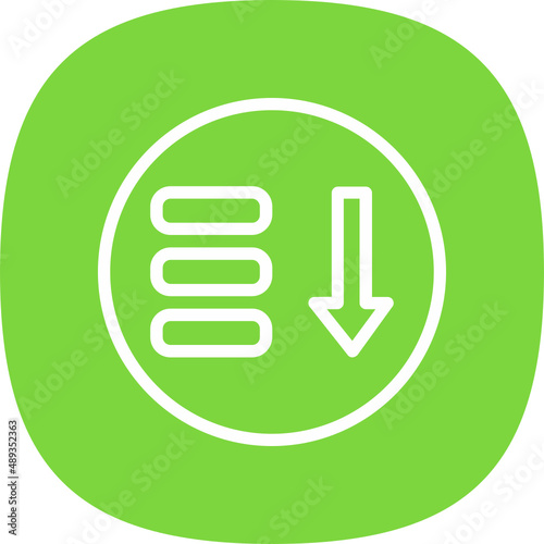 Sort Amount Down Icon