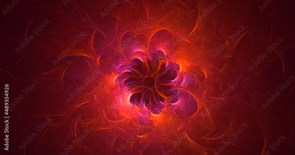 3D rendering abstract colorful fractal light background 3D rendering abstract colorful fractal light background