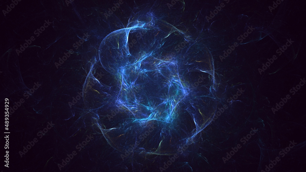 3D rendering abstract round light background 3D rendering abstract round light background