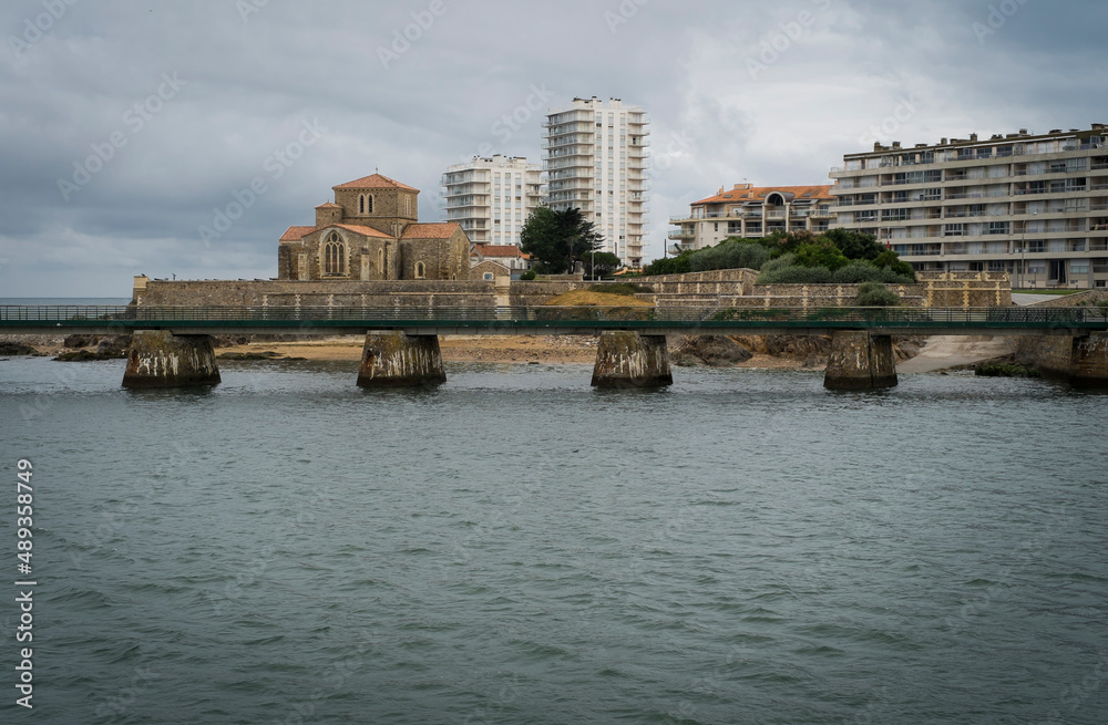 Fototapeta premium Les Sables d'Olonne, ville de villégiature
