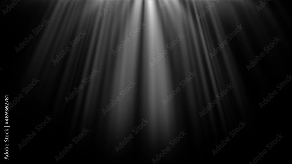 Volumetric light rays background Loop