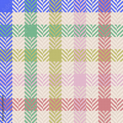 Estampado vectorial de cuadros. Perfecto para proyectos de tejido, álbumes de recortes y papel tapiz.