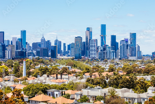 View of Melbourne Victoria Australia © FiledIMAGE