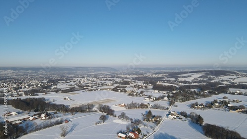Winter in Porta Westfalica