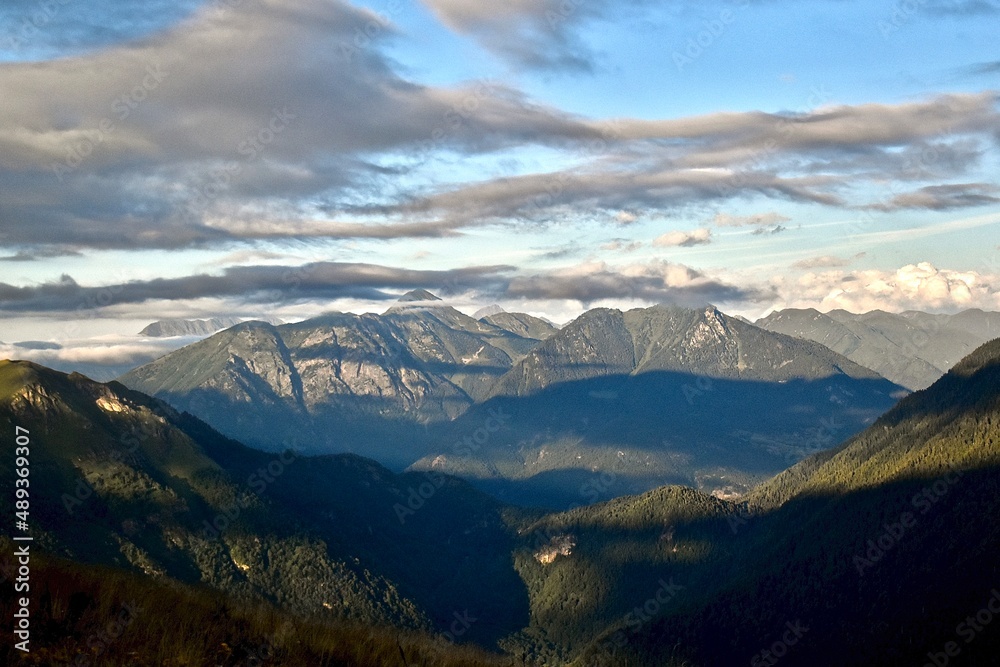 Fototapeta premium Vue panoramique des Pyrénées 