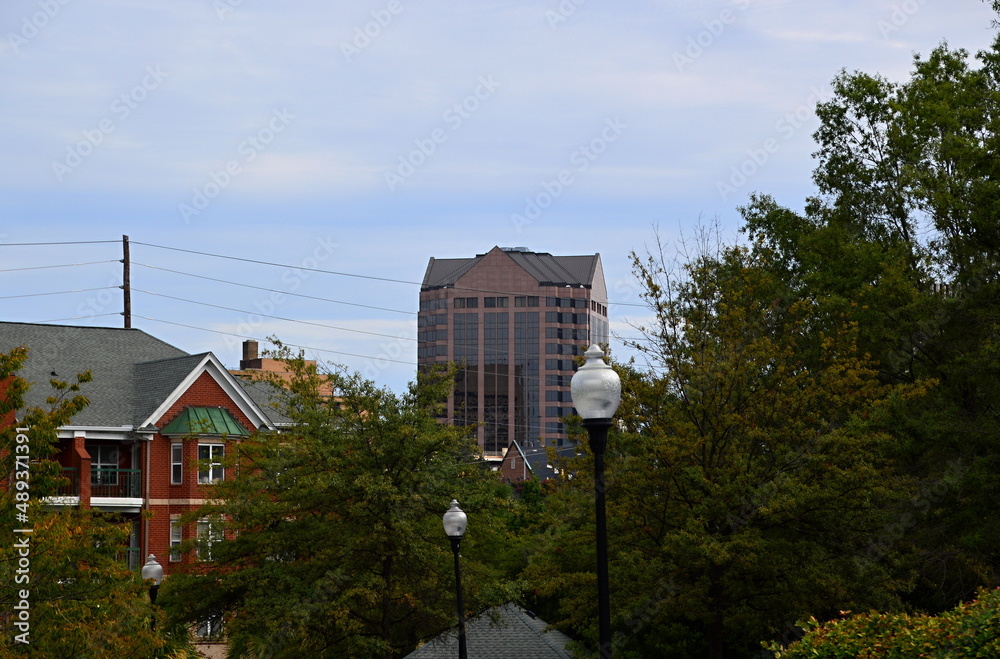 Panorama der Downtown von Columbia, South Carolina