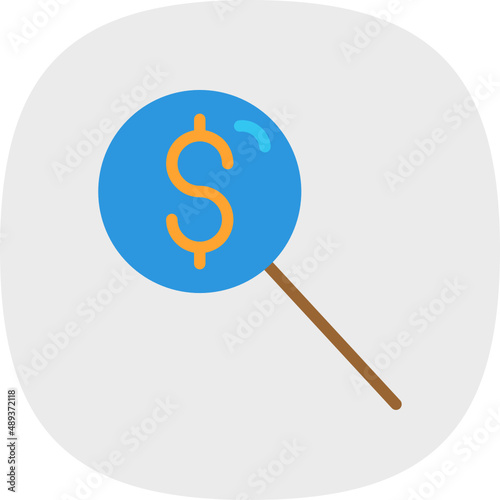Search Dollar Icon
