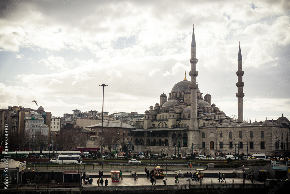 Yeni Cami Moschee in Istanbul, Türkei