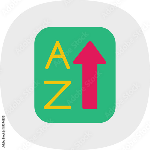 Sort Alpha Up Icon