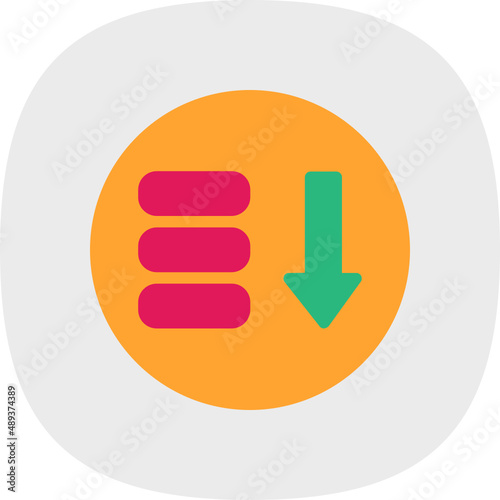 Sort Amount Down Icon