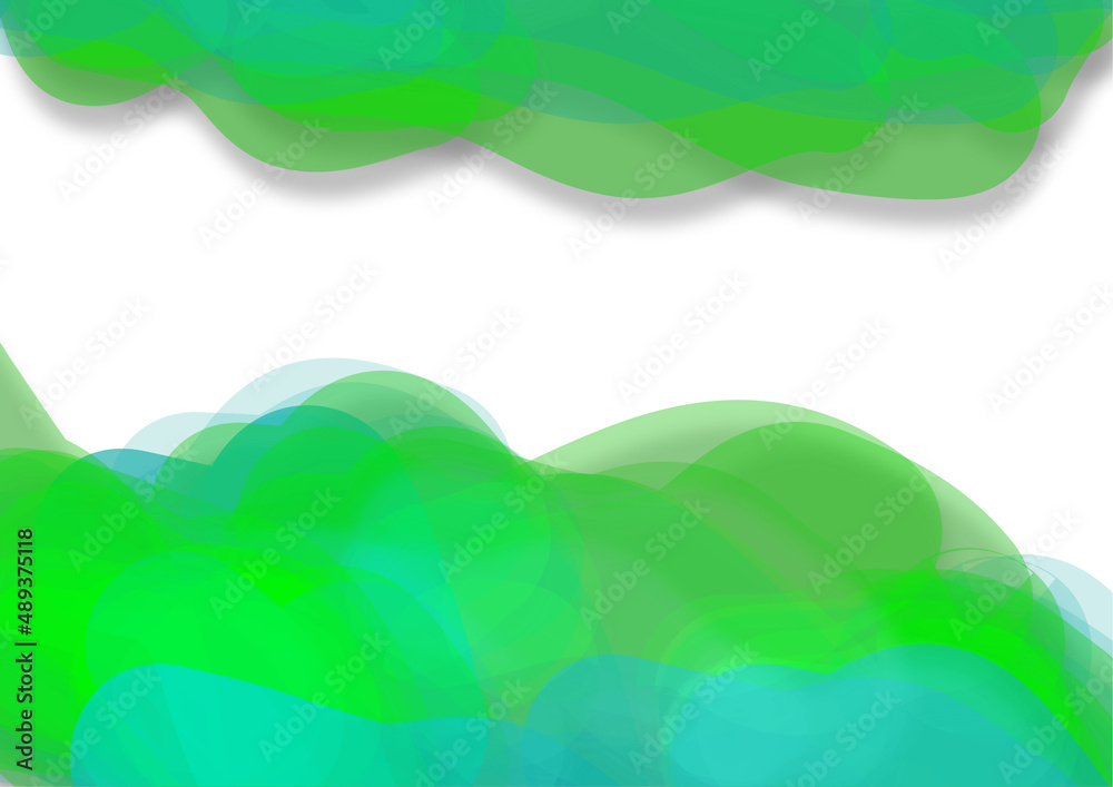 Obraz premium Abstract green background