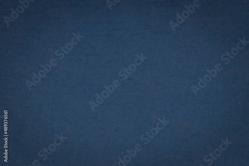 Dark Blue Blurred Background, simple Illustration, Texture with vignette effect. Cover page Design surface