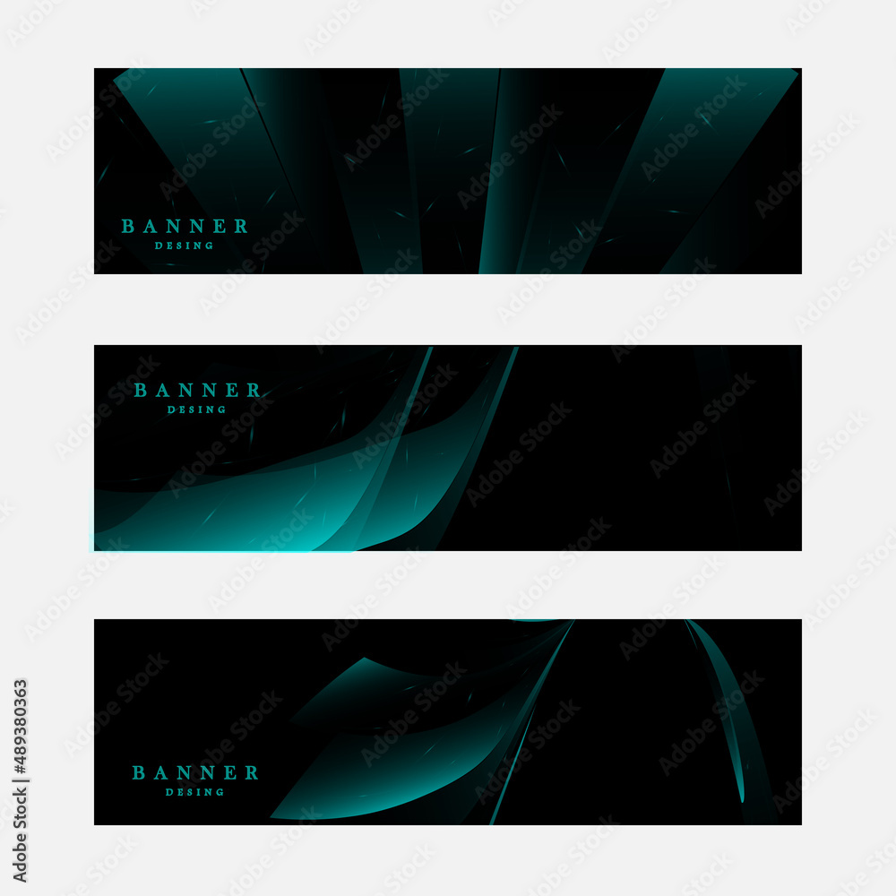 Fototapeta premium set of business cards