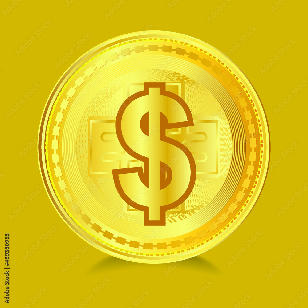 Digital Currency Symbol of US Doller Digital Currency Symbol of US Doller