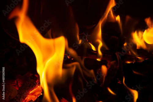 fireplace flame