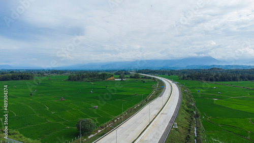 Photo of the Sigli Banda Aceh (Sibanceh) Toll Road, the first toll road in Aceh province, this toll road serves as a link between cities within the province. photo