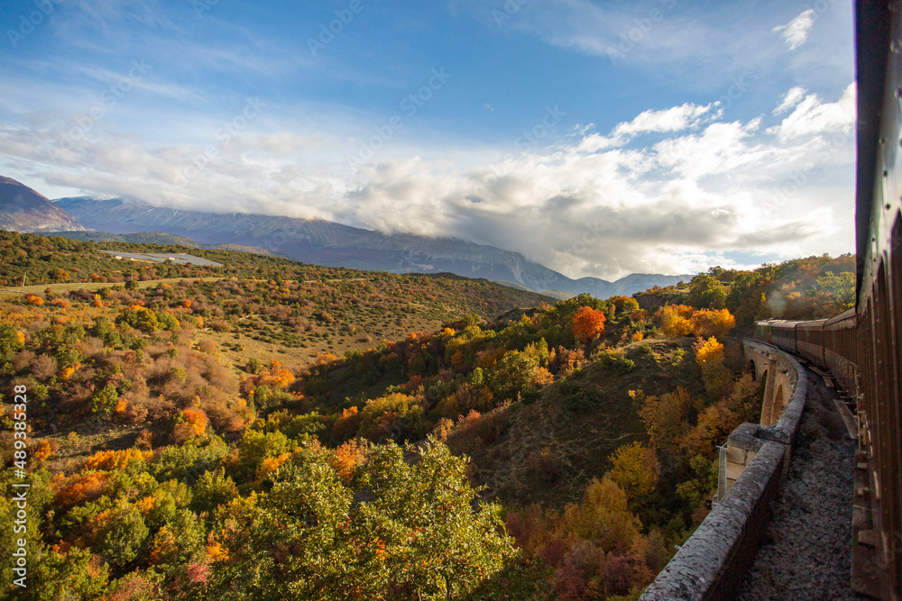 Train trip to Abruzzo, the Trans-Siberian of Italy, Journey through 