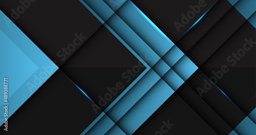 abstract blue overlapping background with square and Scratches effect, futuristic light blue wallpaper