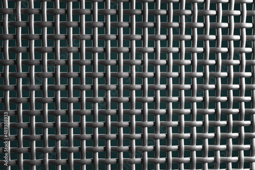 Texture Mesh fence for industrial design. The cells are square