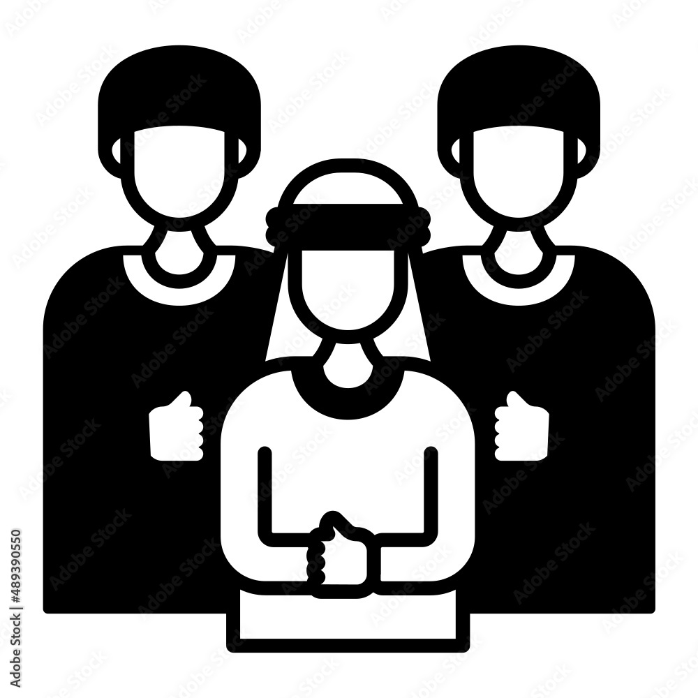 jamaah or Jamat Concept, Group of People Offering festival prayer Vector Icon Design, Ramazan and Eid al-Fitr Symbol, Islamic and Muslims fasting Sign, Arabic holidays celebration stock illustration jamaah or Jamat Concept, Group of People Offering festival prayer Vector Icon Design, Ramazan and Eid al-Fitr Symbol, Islamic and Muslims fasting Sign, Arabic holidays celebration stock illustration