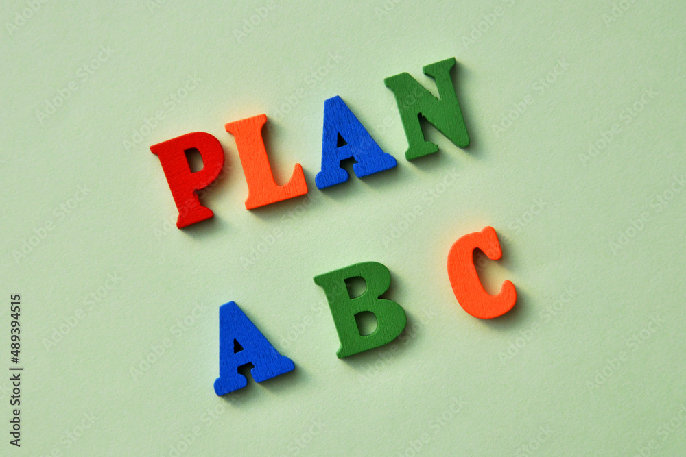 Choosing an action plan and strategy. The right choice of a person from three possible optio Choosing an action plan and strategy. The right choice of a person from three possible optio